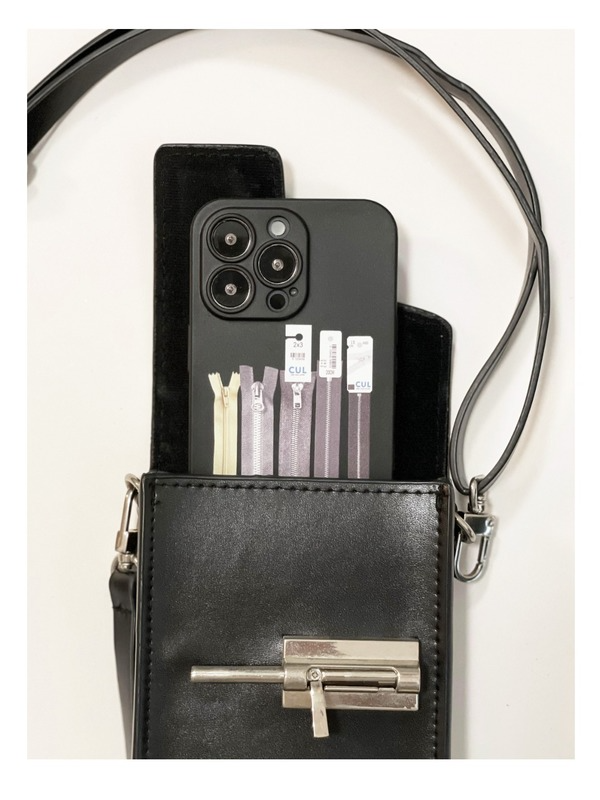 Frosted Zipper Pattern Phone CaseNEW TOWN BAZAAR