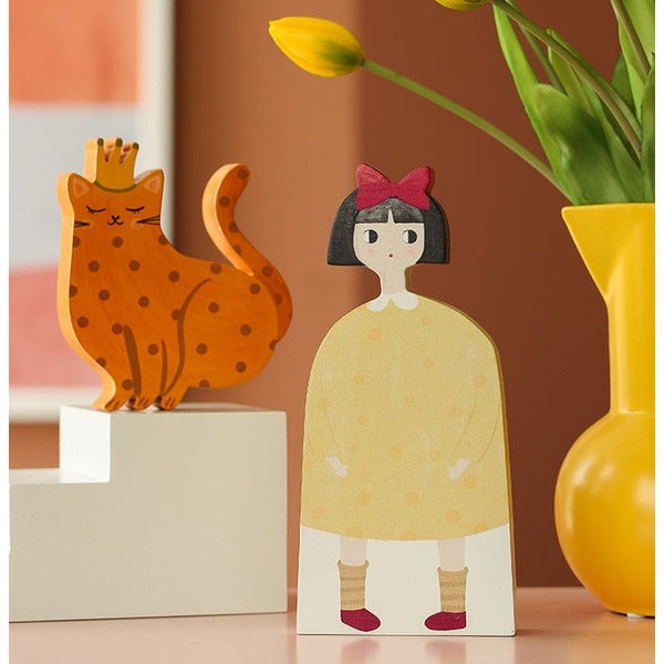 Wooden Handmade Family OrnamentHOME ORNAMENTSNEW TOWN BAZAAR