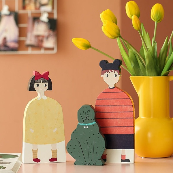 Wooden Handmade Family OrnamentHOME ORNAMENTSNEW TOWN BAZAAR