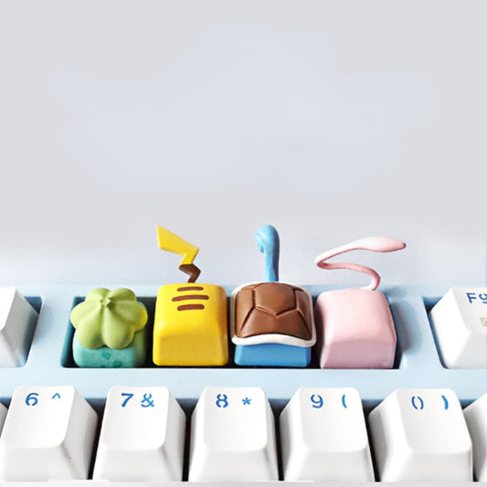 Cute Cartoon Inspired KeycapKeyCapsNEW TOWN BAZAAR