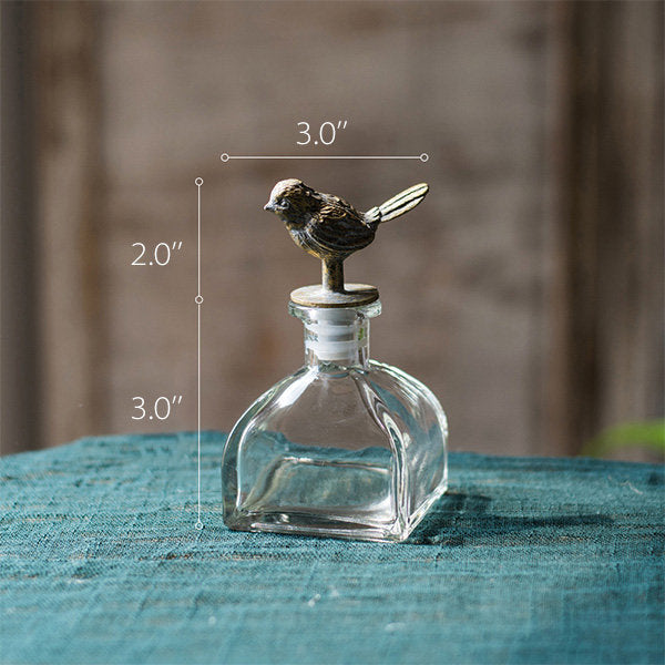 Small Glass Bottles with StopperNEW TOWN BAZAAR