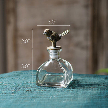 Small Glass Bottles with StopperNEW TOWN BAZAAR