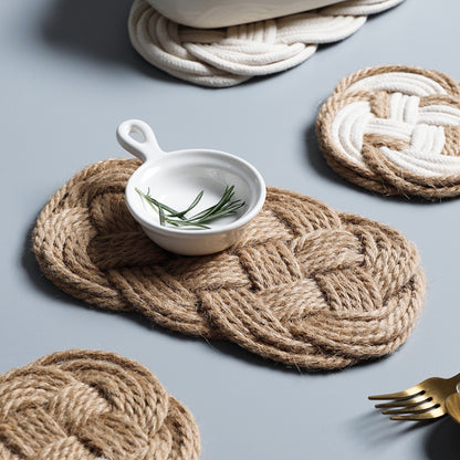 Woven Insulated CoastersHOME COASTERS & PLACEMATSNEW TOWN BAZAAR