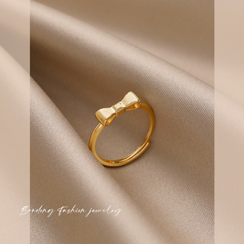 Golden Bow RingringsNEW TOWN BAZAAR