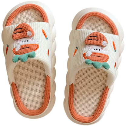 Cute Radish Bunny Linen SlippersNEW TOWN BAZAAR