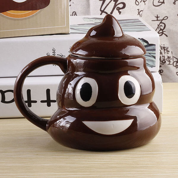 Personalized Creative Funny Poop Ceramic Coffee Mug