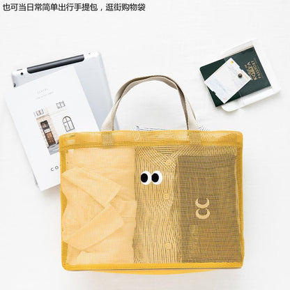 Mesh Capacity Single Shoulder BagGIFT HERNEW TOWN BAZAAR