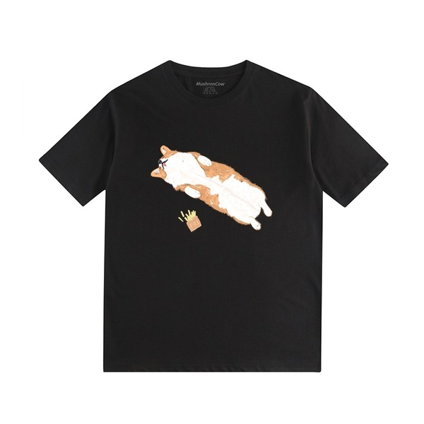 Lazy Corgi T-ShirtT-shirt, unisex T-shirt, unisex TshirtNEW TOWN BAZAAR
