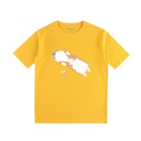 Lazy Corgi T-ShirtT-shirt, unisex T-shirt, unisex TshirtNEW TOWN BAZAAR