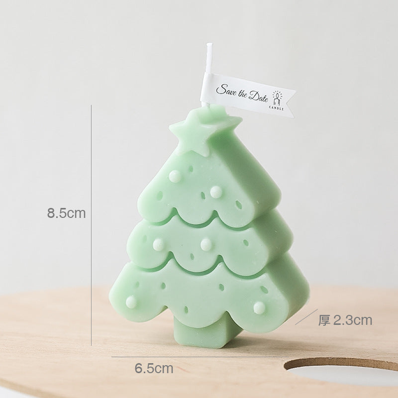 Christmas Tree Scented Natural Soy Wax Festive Aroma Candle