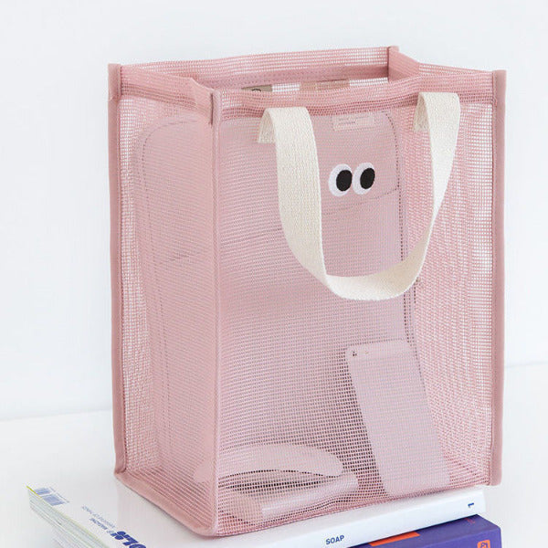 Neat and Visible Portable Lightweight Mesh Storage Bag