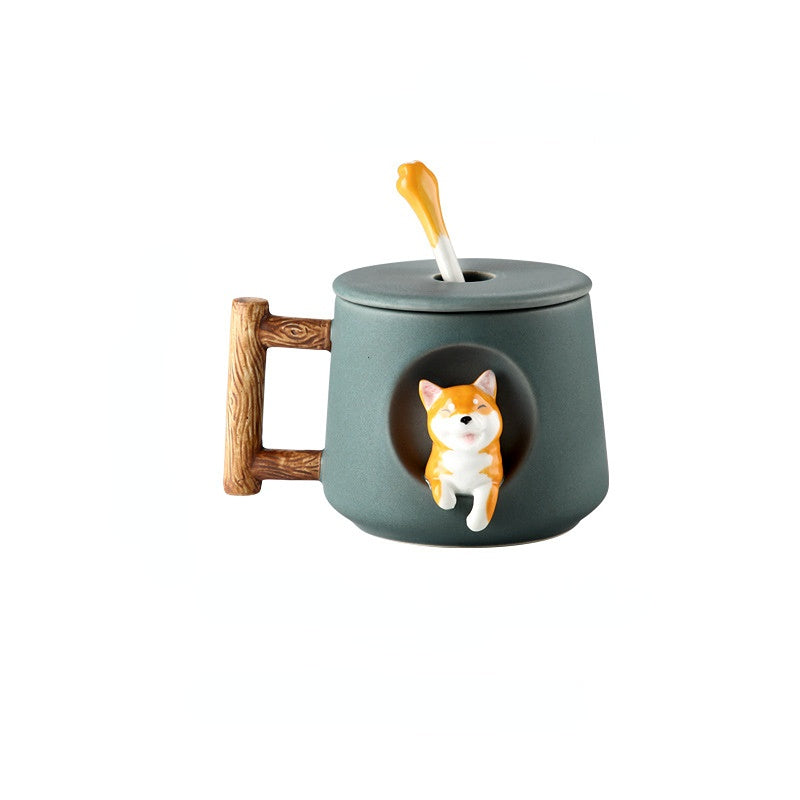 Cute Shiba Inu MugGIFT HERNEW TOWN BAZAAR