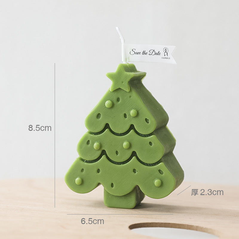 Christmas Tree Scented Natural Soy Wax Festive Aroma Candle