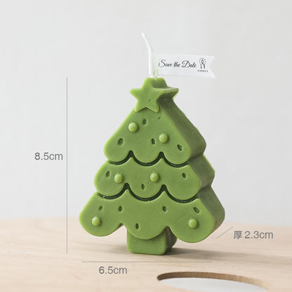 Christmas Tree Scented Natural Soy Wax Festive Aroma Candle