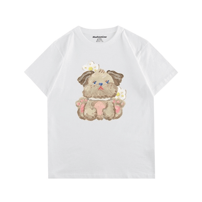 Kawaii Dog T-shirtt-shirt, unisex T-shirt, unisex TshirtNEW TOWN BAZAAR