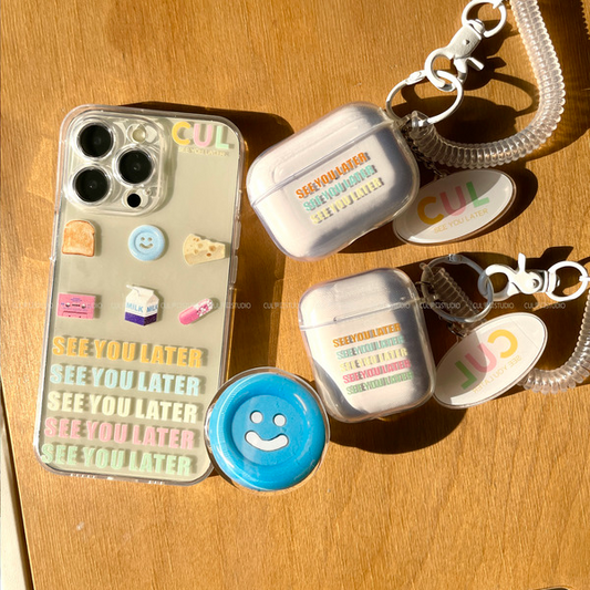 See You Later Phone Case Earphone CaseNEW TOWN BAZAAR