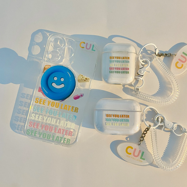 See You Later Phone Case Earphone CaseNEW TOWN BAZAAR