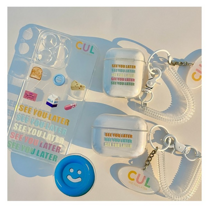 See You Later Phone Case Earphone CaseNEW TOWN BAZAAR