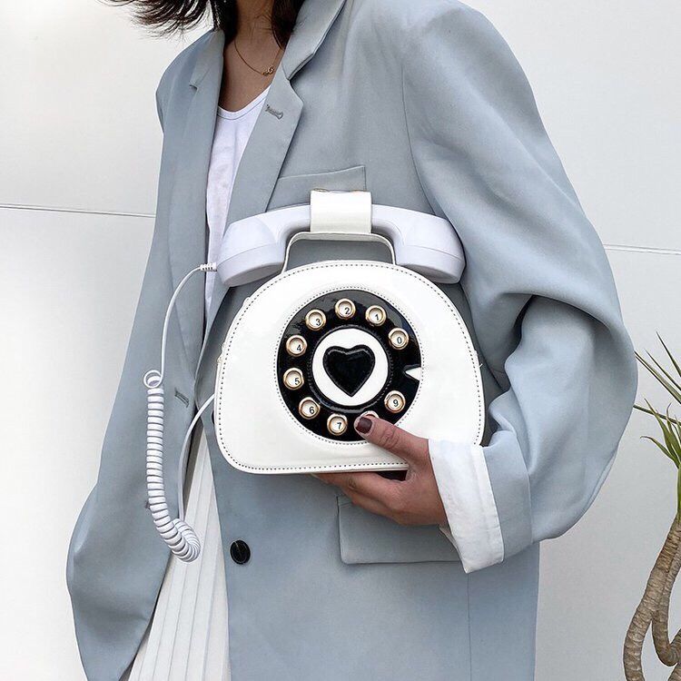 Vintage Phone Styling BagNEW TOWN BAZAAR