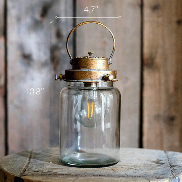 Vintage Jar LightHOME LAMPS & LAGHTINGNEW TOWN BAZAAR