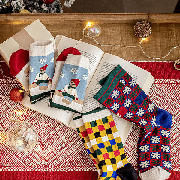 Cute Christmas Socks Gift BoxChristmasNEW TOWN BAZAAR